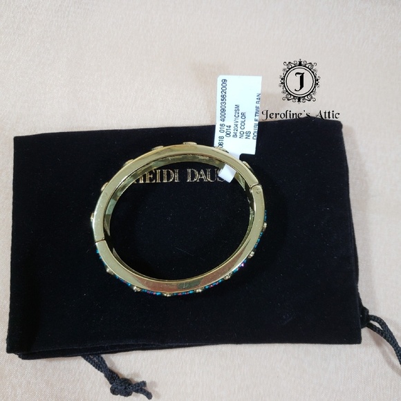 Heidi Daus Crystal Bangle Bracelet - Picture 5 of 7